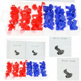 50-EL SZYBKO-ZŁĄCZKI ZACISKOWE ELEKTRYCZNE ZŁĄCZKA