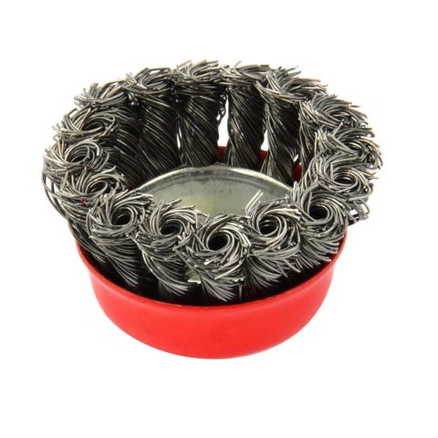 SZCZOTKA DRUCIANA DRUT SKRĘCANY CZOŁOWA M14 75mm