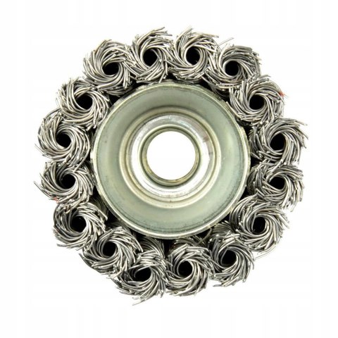 SZCZOTKA DRUCIANA DRUT SKRĘCANY CZOŁOWA M14 75mm