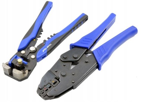 SZCZYPCE ZACISKARKA KONEKTORÓW 5 MATRYC ŚCIĄGACZ