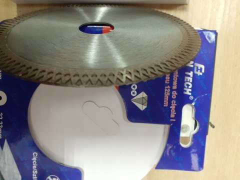 TARCZA DIAMENTOWA DO CIĘCIA SZLIFOWANIA GRESU PŁYTEK GLAZURY 125mm