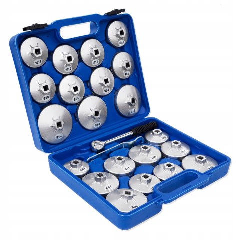 ZESTAW KLUCZE NASADOWE DO FILTRÓW OLEJU NASADKI 23