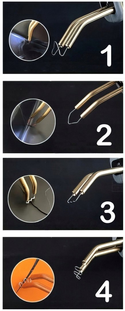 Zgrzewarka Do PLASTIKU Spawarka Lutownica Zszywarka do Tworzyw ZSZYWKI moc