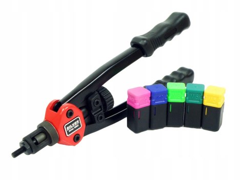 NITOWNICA RĘCZNA DO NITONAKRĘTEK M5-M12 ZESTAW 62e