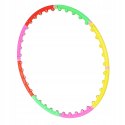 ODCHUDZAJĄCE HULA HOOP HOP MAGNETYCZNE MASAŻ KOŁO