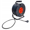 PRZEDŁUŻACZ BĘBNOWY BUDOWLANY DO OGRODU 25M 3x2,5 KABEL LISTWA NA BĘBNIE CE