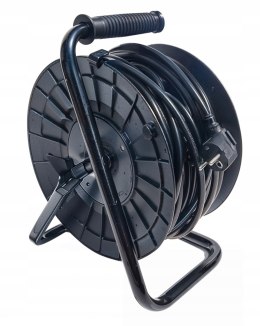 PRZEDŁUŻACZ BĘBNOWY BUDOWLANY DO OGRODU 50M 3x2,5 KABEL LISTWA NA BĘBNIE CE