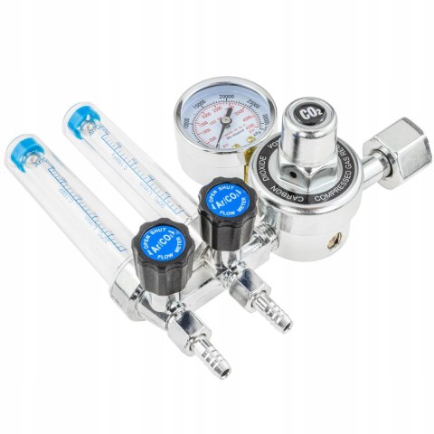 REDUKTOR CO2 / ARGON ROTAMETR x 2 MIG TIG MAG AR