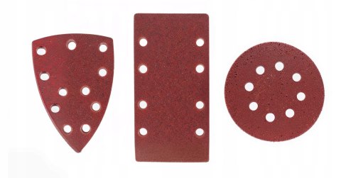 SZLIFIERKA MIMOŚRODOWA OSCYLACYJNA 125mm 1350W 3W1 3 PADY REGULACJA 6 x PAP