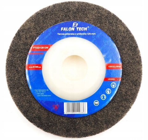 WŁÓKNINA TARCZA POLERSKA 125x22,23x12 mm NYLONOWA