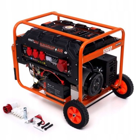 AGREGAT PRĄDOTWÓRCZY GENERATOR PRĄDU 380V 5500 W
