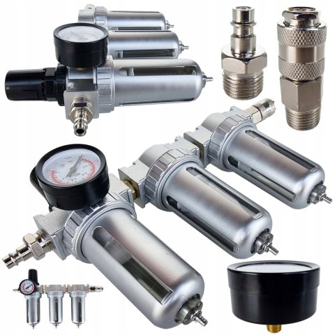 FILTR POWIETRZA ODWADNIACZ LAKIERNICZY + REDUKTOR