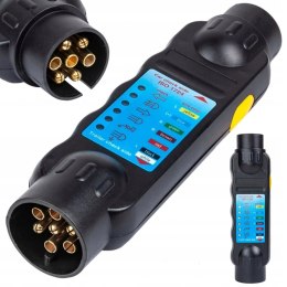 FT TESTER GNIAZDA WTYCZKI PRZYCZEPY HAKA ADAPTERY