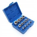 KLUCZE NASADOWE TORX 4mm-24mm NASADKI TORKS 14EL