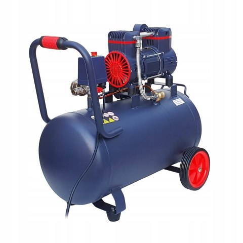 KOMPRESOR BEZOLEJOWY 24L SPRĘŻARKA DWUTŁOKOWY