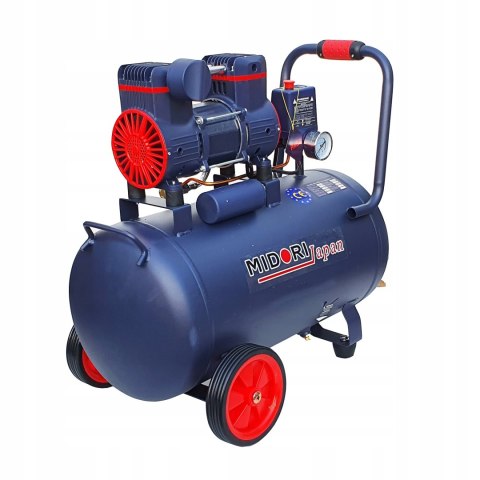 KOMPRESOR BEZOLEJOWY 24L SPRĘŻARKA DWUTŁOKOWY