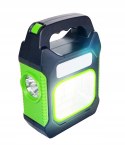 LATARKA LAMPA SOLARNA POWERBANK AKUMULATOROWA LED