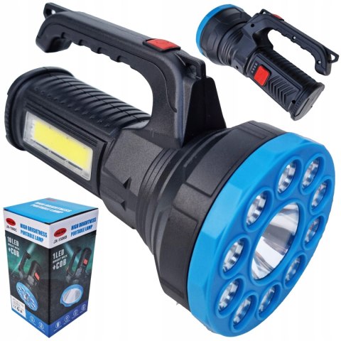 LATARKA LED MOCNA AKUMULATOROWA SZPERACZ ŁADOWALNA