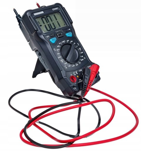 MIERNIK MULTIMETR CYFROWY ELEKTRYCZNY MIERNIK PRĄDU LCD TESTER PROFESIONAL