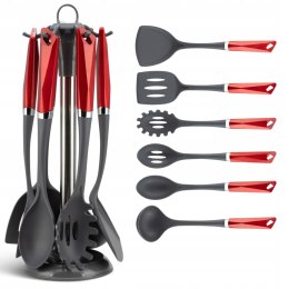 PRZYBORY KUCHENNE AKCESORIA ŁOPATKA ŁYŻKA STOJAK