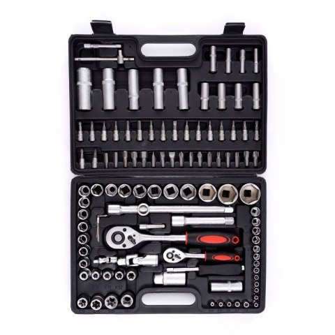 ZESTAW KLUCZY NASADOWYCH 108 ELEMENTÓW WALIZKA