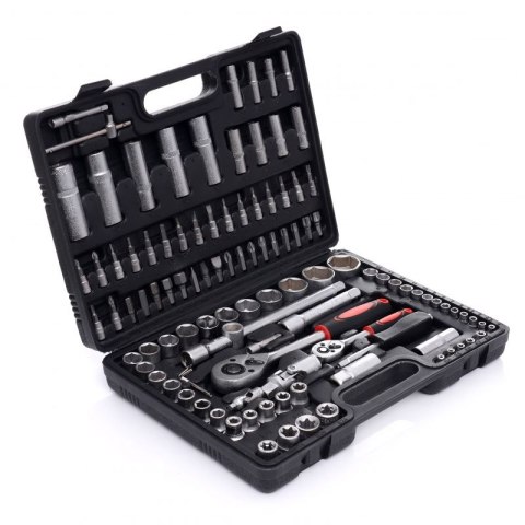 ZESTAW KLUCZY NASADOWYCH 108 ELEMENTÓW WALIZKA