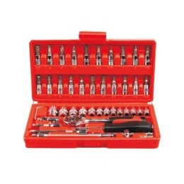 ZESTAW KLUCZY NASADOWYCH KLUCZE NASADOWE BITY 46el