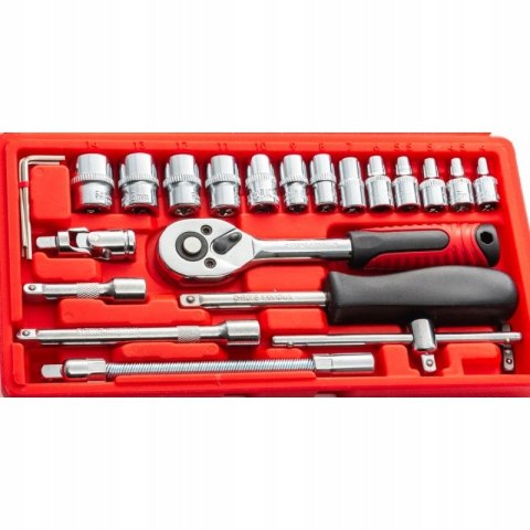 ZESTAW KLUCZY NASADOWYCH KLUCZE NASADOWE BITY 46el