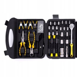 ZESTAW NARZĘDZI 117el. WALIZKA HEX BITY KD10831