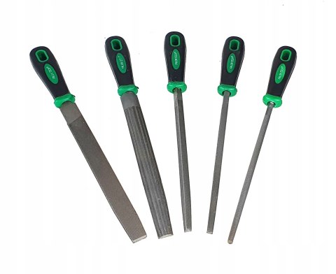 5szt ZESTAW PILNIK ZDZIERAK TARNIK DO METALU 200mm