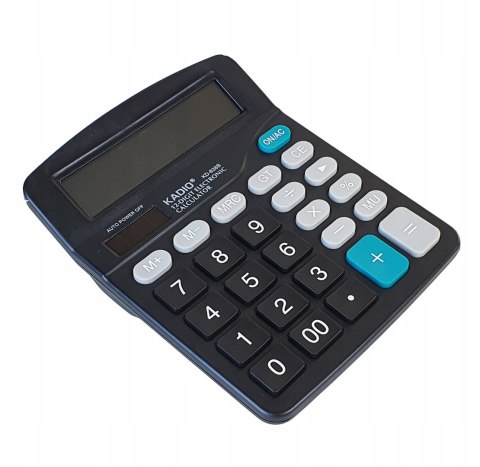 DUŻY ELEKTRONICZNY KALKULATOR BIURKOWY 12 CYFROWY