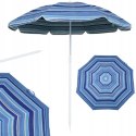 DUŻY PARASOL PLAŻOWY OGRODOWY SKŁADANY KEMPING 180