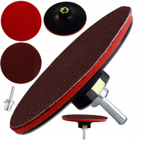 DYSK ELASTYCZNY Z RZEPEM 125 SZLIFIERKĘ WIERTARKĘ