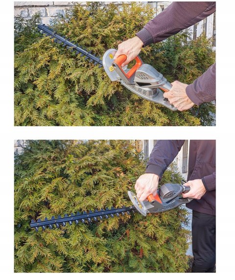 ELEKTRYCZNE NOŻYCE DO ŻYWOPŁOTU KRZEWÓW 45CM 1500W