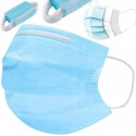 MASKA MASECZKA OCHRONNA 3-WARSTWOWA NA TWARZ GRUBA