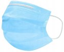 MASKA MASECZKA OCHRONNA 3-WARSTWOWA NA TWARZ GRUBA