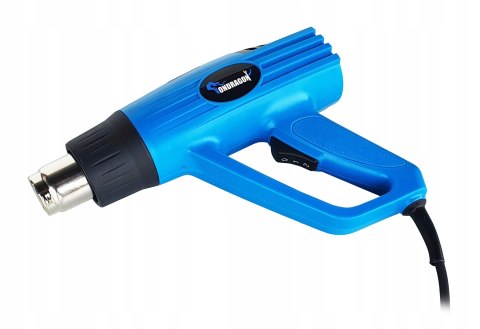 OPALARKA ELEKTRYCZNA 2000W 2 BIEGI 4 DYSZE WALIZKA