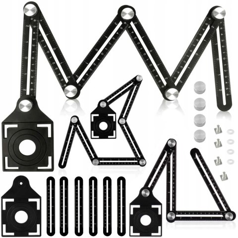 PRZYMIAR ZNACZNIK SZABLON WZORNIK OTWORÓW PŁYTEK