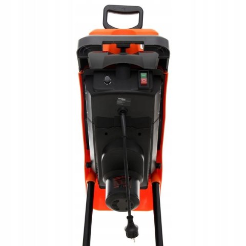 RĘBAK ROZDRABNIACZ GAŁĘZI TARCZOWY 2550W KOSZ MOC
