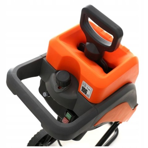 RĘBAK ROZDRABNIACZ GAŁĘZI TARCZOWY 2550W KOSZ MOC