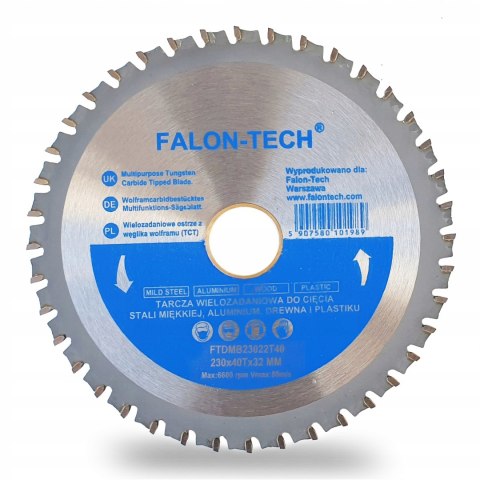 TARCZA 230 PIŁA WIELOZADANIOWA 40z TARCZE 40T TLC