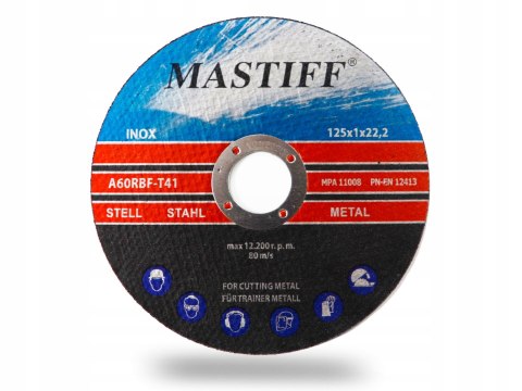 TARCZA TARCZE DO CIĘCIA METALU 230 x 2,0 MOCNA