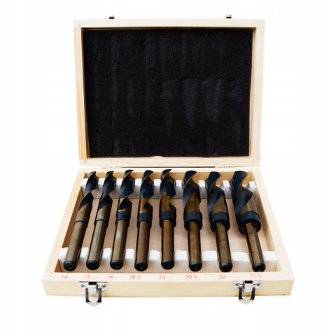 WIERTŁA NWKa HSS KOBALTOWE DO METALU DREWNA 8EL.