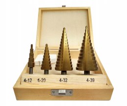 WIERTŁO WIERTŁA STOPNIOWE STOŻKOWE 4el TYTAN 4-39