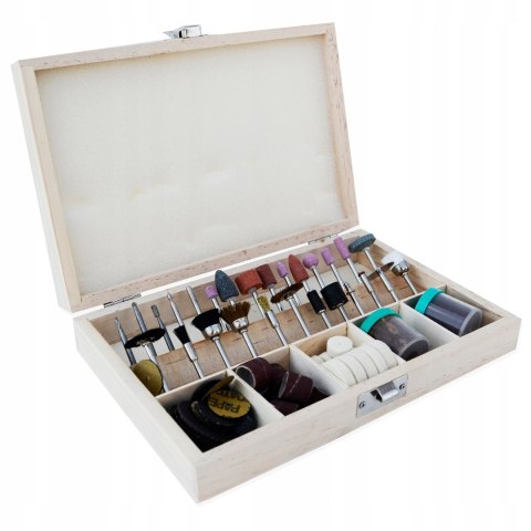 ZESTAW AKCESORIÓW DO MINI SZLIFIERKI MULTI 100EL