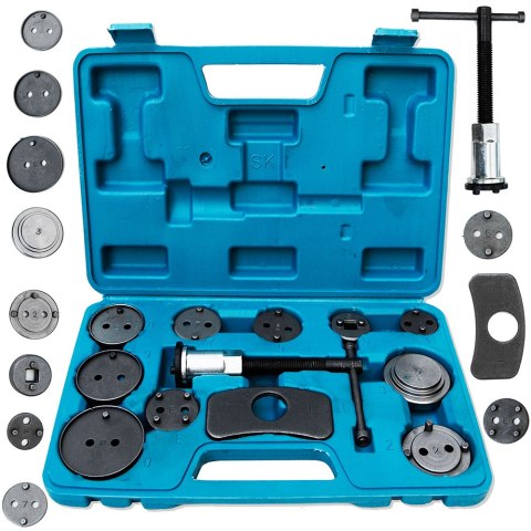 ZESTAW DO WYCISKANIA TŁOCZKÓW HAMULCOWYCH 12 EL