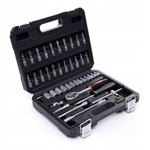 ZESTAW KLUCZY NARZĘDZI WALIZKA 46 ELEMENTÓW