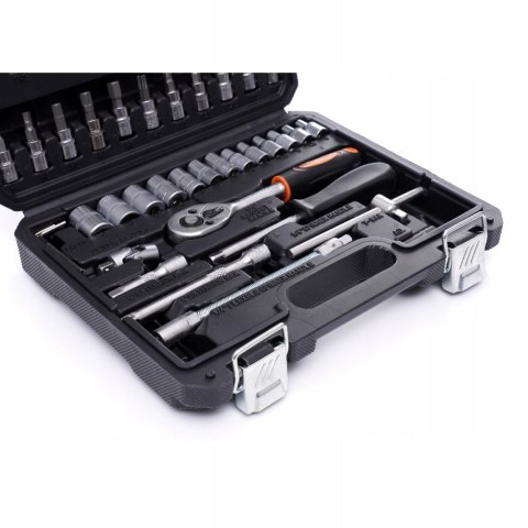 ZESTAW KLUCZY NARZĘDZI WALIZKA 46 ELEMENTÓW