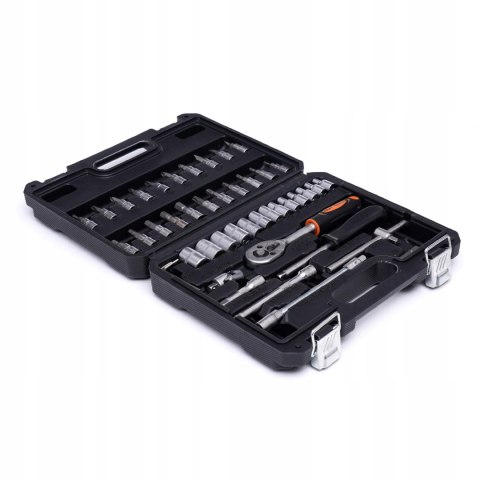 ZESTAW KLUCZY NARZĘDZI WALIZKA 46 ELEMENTÓW