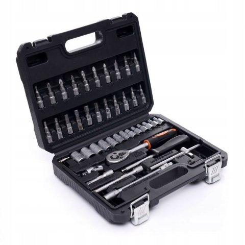 ZESTAW KLUCZY NARZĘDZI WALIZKA 46 ELEMENTÓW